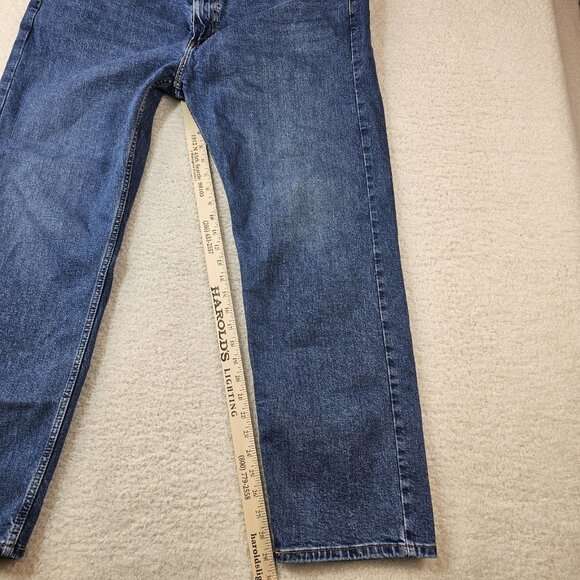 Levi's 505 Jeans Mens 40x30 Blue Denim Straight Leg Relaxed Fit Dadcore Normcore - Picture 10 of 16